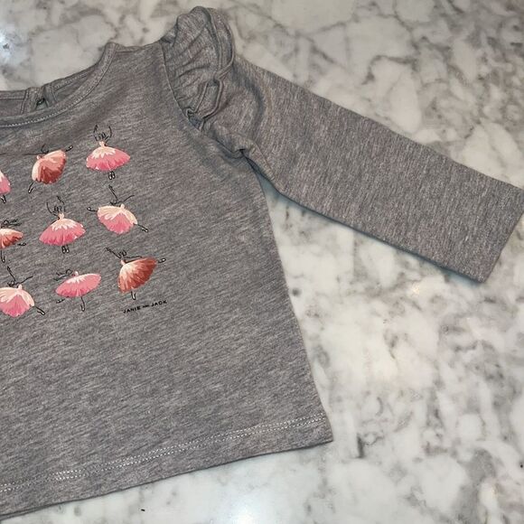 JANIE & JACK BALLET PINK OUTFIT 12/18M - Picture 4 of 8